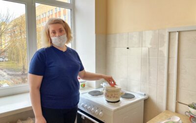 Облаштування побутових умовах для мам та дітей у відділенні дитячої онкогематології